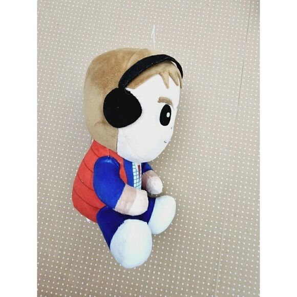 Marty McFly Kidrobot Phunny Plush Doll Toy Back To The Future Michael J Fox Gift - Picture 9 of 9